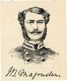 line drawing of General John Bankhead Magruder